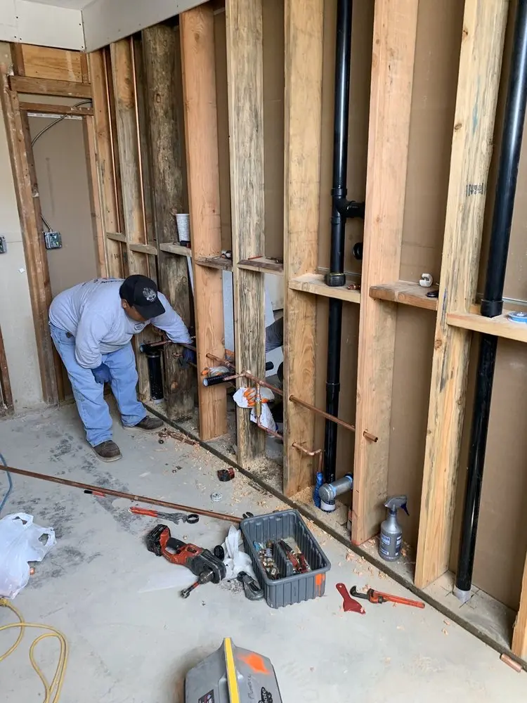 Commercial rough-in plumbing for Commercial Plumbing in Essex Fells
